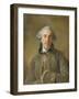 Theophile van Robais, pastel-Jean-Baptiste Perronneau-Framed Giclee Print