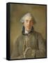 Theophile van Robais, pastel-Jean-Baptiste Perronneau-Framed Stretched Canvas