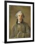Theophile van Robais, pastel-Jean-Baptiste Perronneau-Framed Giclee Print