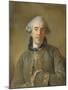 Theophile van Robais, pastel-Jean-Baptiste Perronneau-Mounted Giclee Print