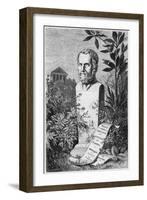 Theophrastus, Ancient Greek Philosopher and Scientist, 1866-null-Framed Giclee Print