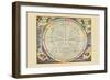 Theoria Trium Superiorum Planetarum-Andreas Cellarius-Framed Art Print