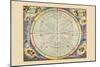 Theoria Trium Superiorum Planetarum-Andreas Cellarius-Mounted Art Print