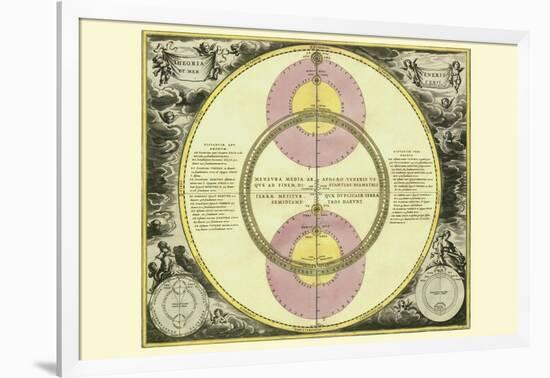 Theoria Veneris-Andreas Cellarius-Framed Art Print