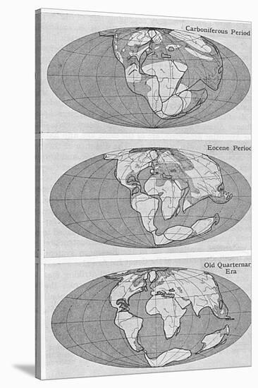 Theory of Continental Drift, 1922-null-Stretched Canvas