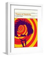 Theory Of Relativity-null-Framed Art Print