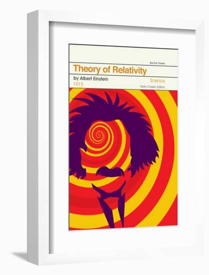 Theory Of Relativity-null-Framed Art Print