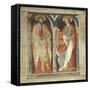 Theory of Saints, Fresco-Paolo Uccello-Framed Stretched Canvas