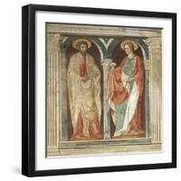 Theory of Saints, Fresco-Paolo Uccello-Framed Premium Giclee Print