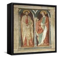 Theory of Saints, Fresco-Paolo Uccello-Framed Stretched Canvas