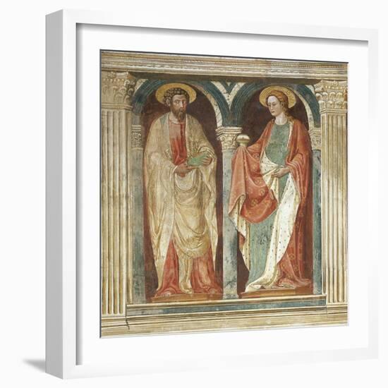 Theory of Saints, Fresco-Paolo Uccello-Framed Giclee Print