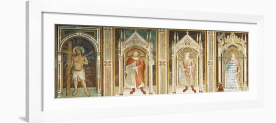 Theory of Saints, Fresco-Paolo Uccello-Framed Giclee Print