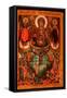 Theotokos Life-giving Spring-null-Framed Stretched Canvas