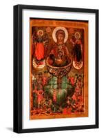 Theotokos Life-giving Spring-null-Framed Giclee Print