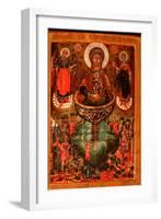 Theotokos Life-giving Spring-null-Framed Giclee Print