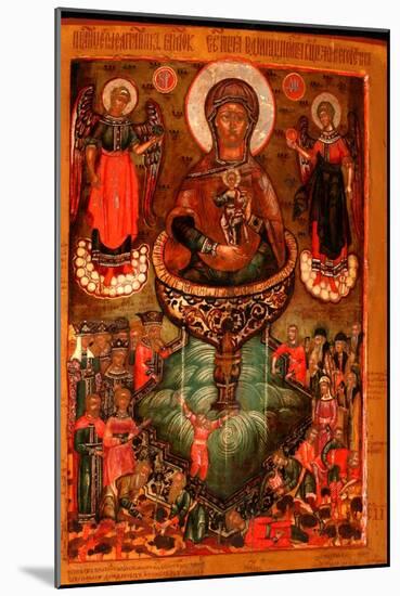 Theotokos Life-giving Spring-null-Mounted Giclee Print