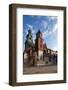 Ther Wawel Cathedral Tower and the Domes Above the Sigismund Chapel-null-Framed Photographic Print