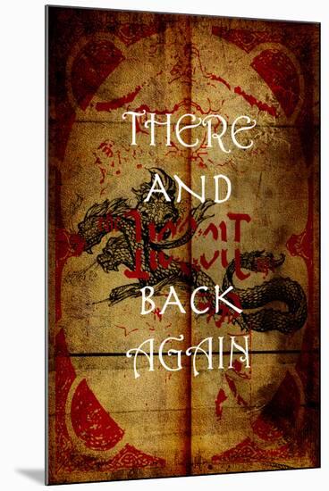 There And Back Again 2-null-Mounted Standard Poster