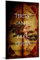 There And Back Again 3-null-Mounted Poster