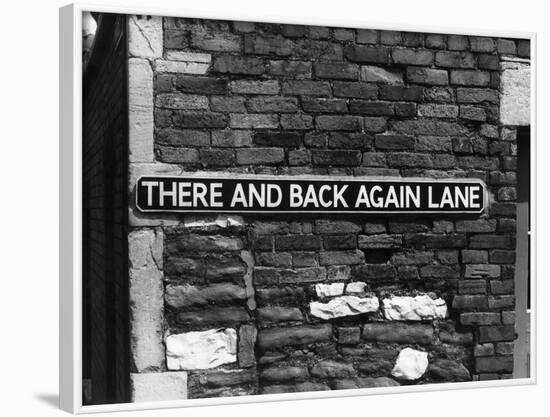 There and Back Again Lane-Fred Musto-Framed Photographic Print