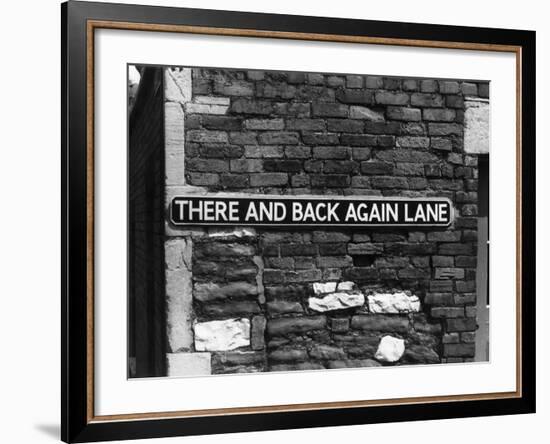 There and Back Again Lane-Fred Musto-Framed Photographic Print