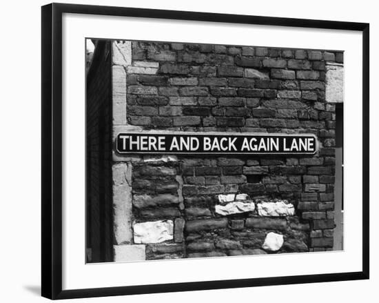There and Back Again Lane-Fred Musto-Framed Photographic Print