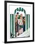 "There Goes the Bride,"October 12, 1929-Alan Foster-Framed Giclee Print