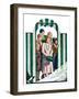 "There Goes the Bride,"October 12, 1929-Alan Foster-Framed Premium Giclee Print