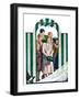 "There Goes the Bride,"October 12, 1929-Alan Foster-Framed Premium Giclee Print