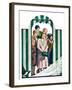 "There Goes the Bride,"October 12, 1929-Alan Foster-Framed Giclee Print