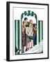 "There Goes the Bride,"October 12, 1929-Alan Foster-Framed Giclee Print