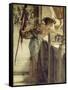 'There He Is!', 1875-Sir Lawrence Alma-Tadema-Framed Stretched Canvas