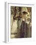 'There He Is!', 1875-Sir Lawrence Alma-Tadema-Framed Giclee Print