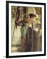 'There He Is!', 1875-Sir Lawrence Alma-Tadema-Framed Giclee Print