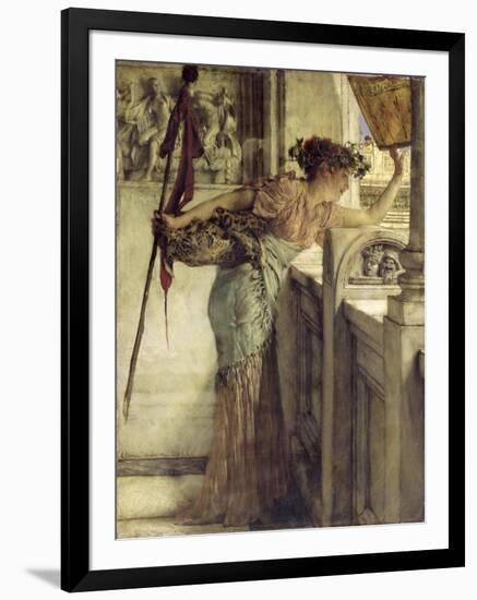 'There He Is!', 1875-Sir Lawrence Alma-Tadema-Framed Giclee Print