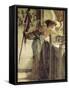 'There He Is!', 1875-Sir Lawrence Alma-Tadema-Framed Stretched Canvas