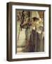 'There He Is!', 1875-Sir Lawrence Alma-Tadema-Framed Giclee Print