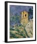 There House with Cracked Walls, 1892-1894-Paul Cézanne-Framed Art Print