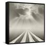 There is a God Somewhere-Ben Heine-Framed Stretched Canvas