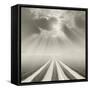There is a God Somewhere-Ben Heine-Framed Stretched Canvas