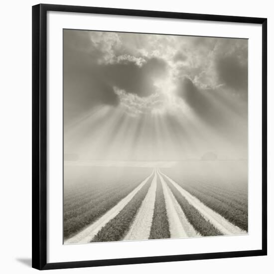 There is a God Somewhere-Ben Heine-Framed Photographic Print