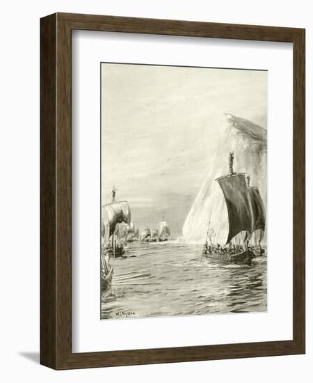 There Is a Tide in the Affairs of Men'-William Lionel Wyllie-Framed Giclee Print