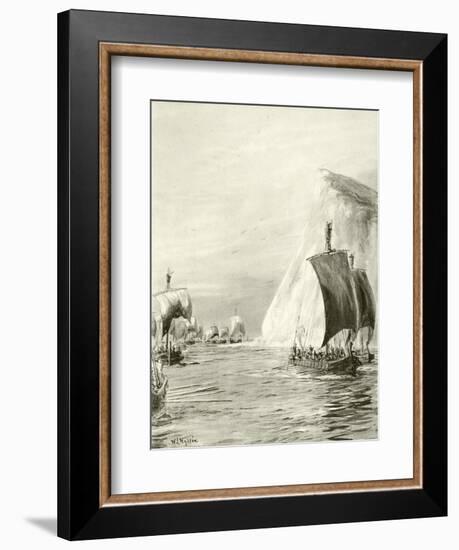 There Is a Tide in the Affairs of Men'-William Lionel Wyllie-Framed Giclee Print