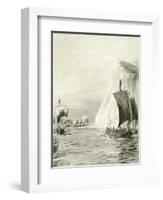 There Is a Tide in the Affairs of Men'-William Lionel Wyllie-Framed Giclee Print