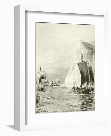 There Is a Tide in the Affairs of Men'-William Lionel Wyllie-Framed Giclee Print