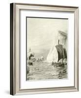 There Is a Tide in the Affairs of Men'-William Lionel Wyllie-Framed Giclee Print