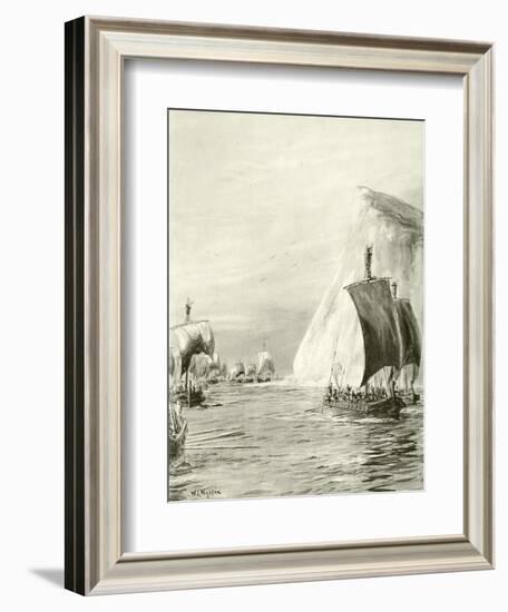 There Is a Tide in the Affairs of Men'-William Lionel Wyllie-Framed Giclee Print