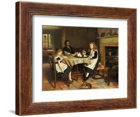 There Is No Fireside, 1874-George Goodwin Kilburne-Framed Giclee Print