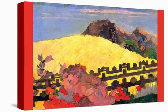 There Is the Temple-Paul Gauguin-Stretched Canvas