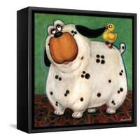 There's a Duck in My Ear-Kourosh-Framed Stretched Canvas